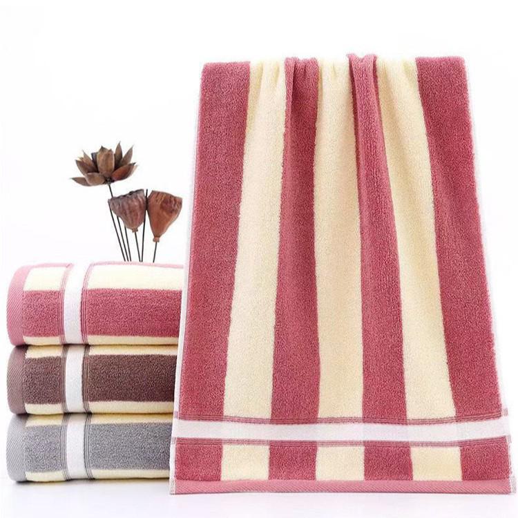 Thickened Pure Cotton Towel - Soft, Absorbent, Lint-Free, Ideal for Adults