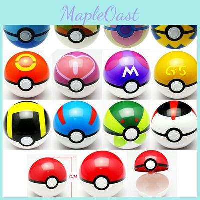 Premium Quality Pokmon Go Pokeball Pop-up 7cm Plastic Ball Toy For Endless Fun