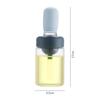 Portable Oil Sauce Spice Bottle Oil Dispenser With Silicone Brush For Cooking Baking Bbq Seasoning Kitchen Food Grade Oil Can