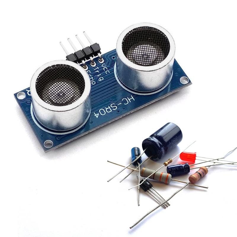 HC-SR04P Distance Measuring Sonar Sensor Board 3-5.5V Wide Voltage Measuring Distance Sensor for Arduino