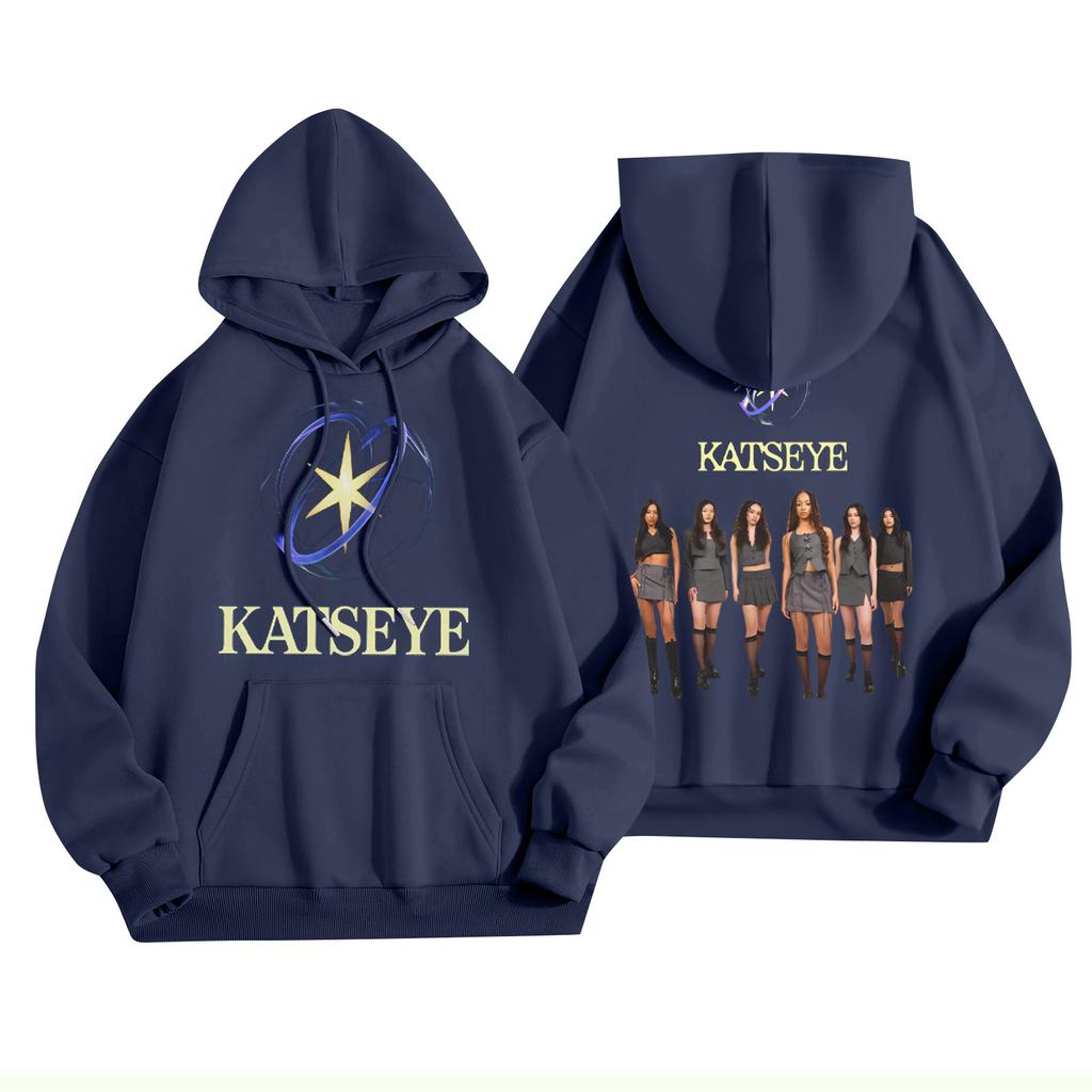 Unisex Fashion Lightweight Long Sleeve Pullover With Pockets Printed Hoodie