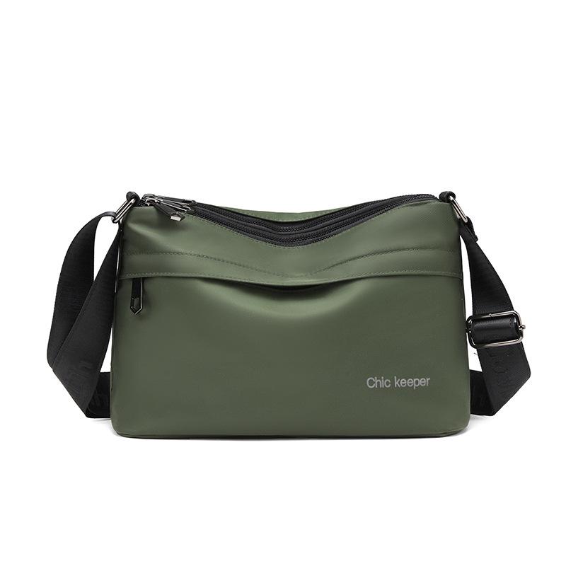 

2025 Чоловічий Водонепроникний Багатосекційний Кросбоді та Рюкзак - Діловий Кежуал, Легкий Дизайн One Size зелений