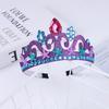Mermaid Princess Rhinestone Crown Headband for Kids' Cosplay
