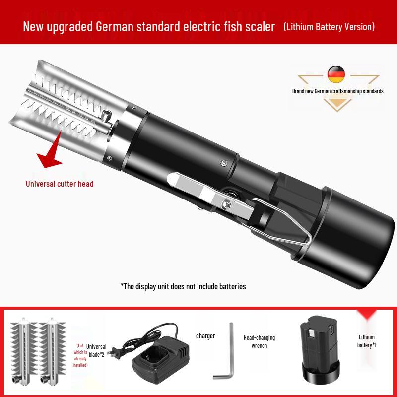 Aijiu Electric Automatic Fish Scaler and Scraper Tool
