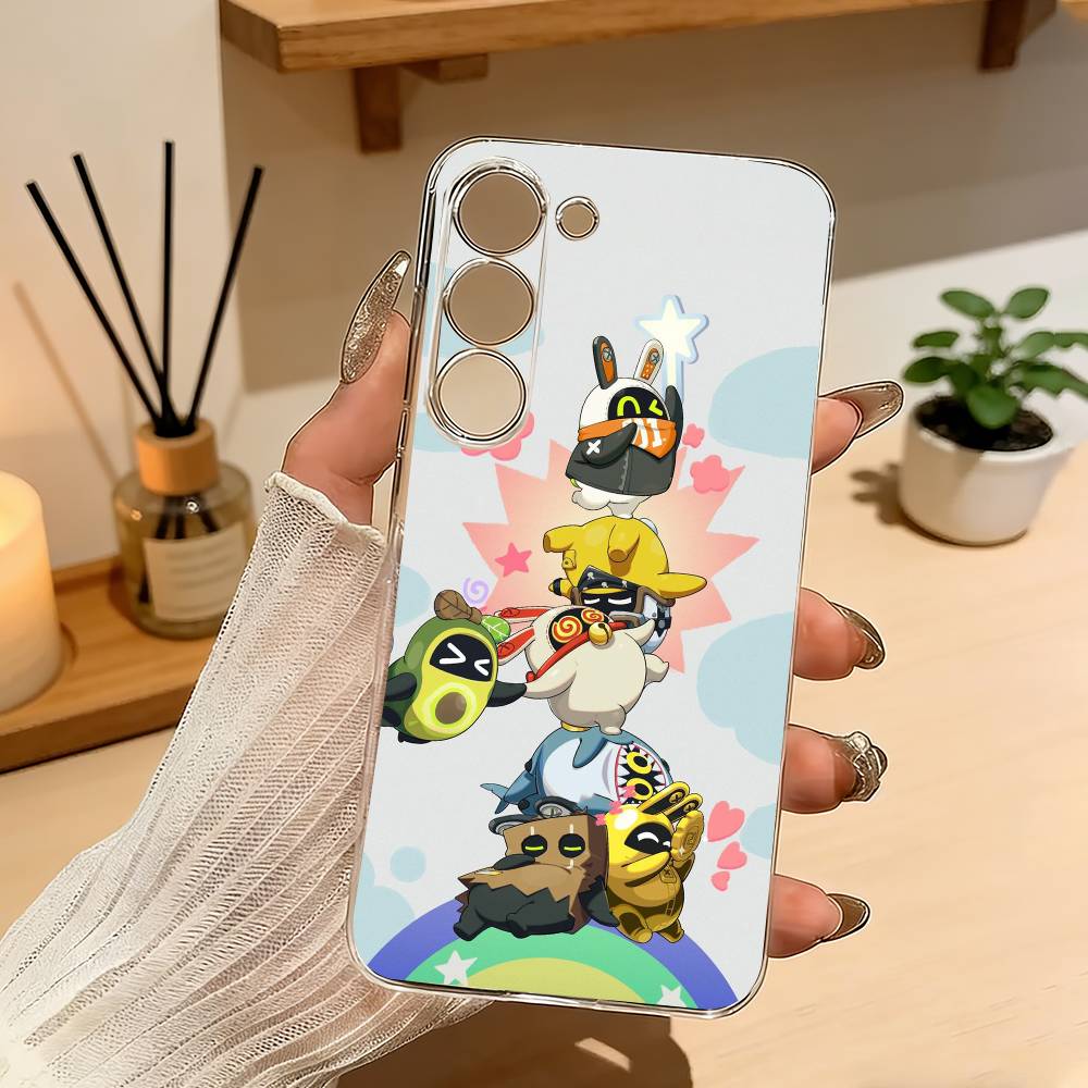 Игровой чехол для телефона Bangboo из игры Zenless Zone Zero для Samsung A10 A12 A31 A40 A70 Прозрачная крышка