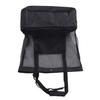 Black Mesh Beach Bag Insulated Zip Closure 2 Handles Reusable Lunch Bag for Picnic Camping