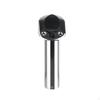 Stainless Steel Fishing Rod Holder, Accessory, Rest, with Drain, Flush-mounted, Lid