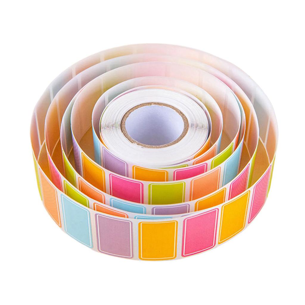 Waterproof Adhesive Labels for Organizing Home Office School Supplies With Tear Proof Designs
