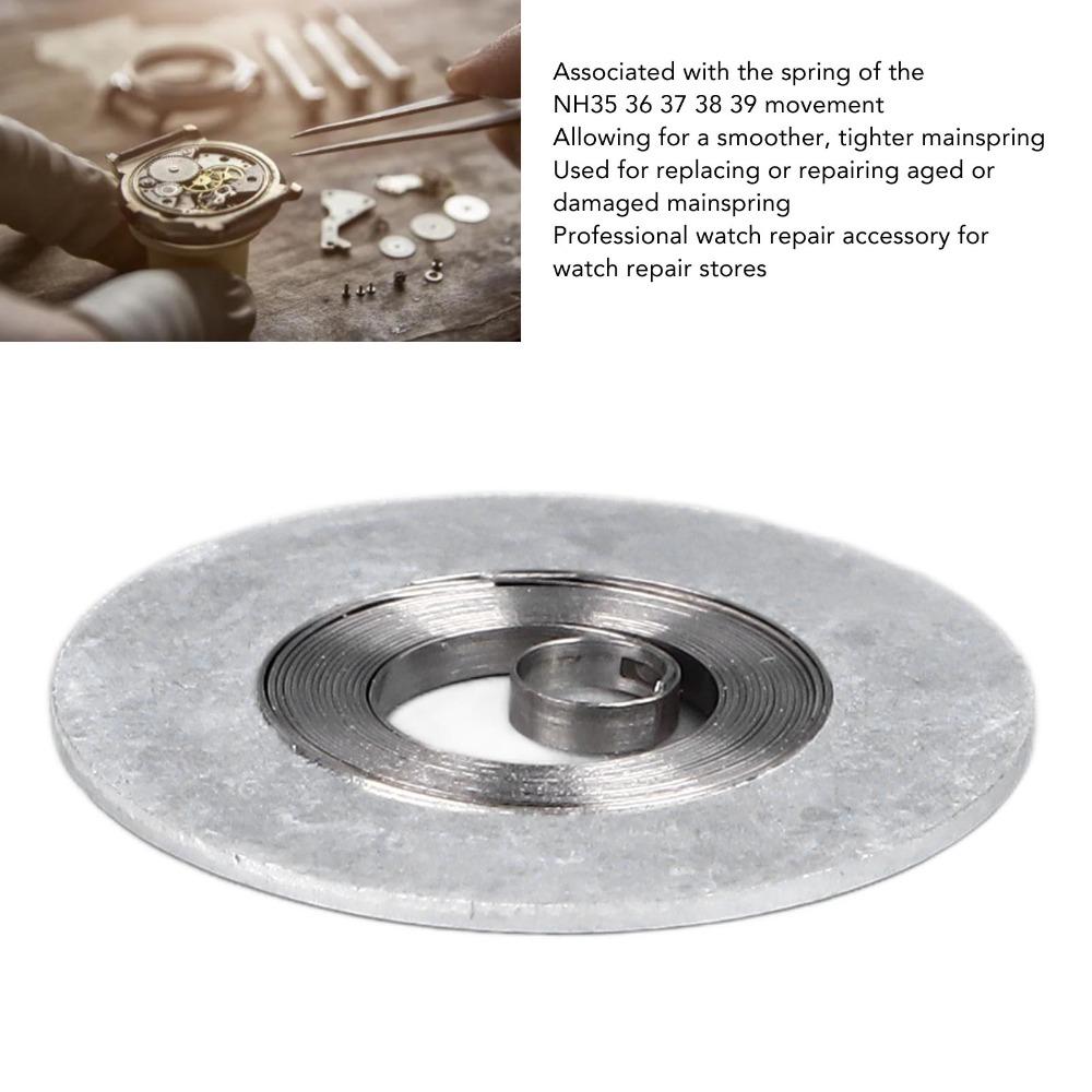 Metal Clockwork Spring  Mainspring Replacement Durable Movement Mainspring  Mechanical Watches