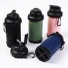 Portable Sports Water Flask Collapsible Fitness Drinking Cups Silicone Folding Water Bottle  Travel