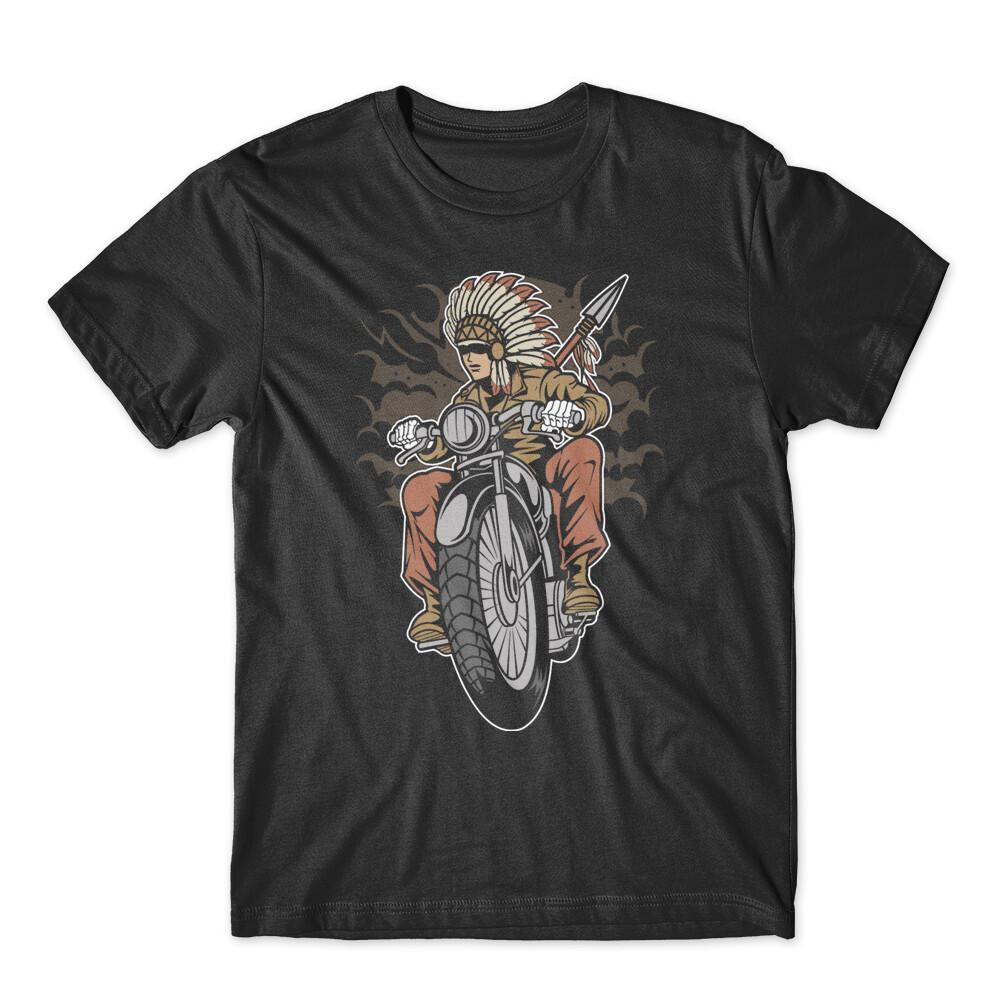 Indian Native Biker Tshirt 100 Cotton Premium Tee New