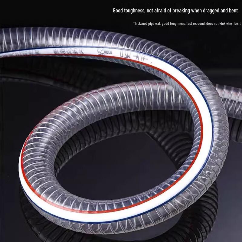 miflame Steel Wire Reinforced PVC Hose