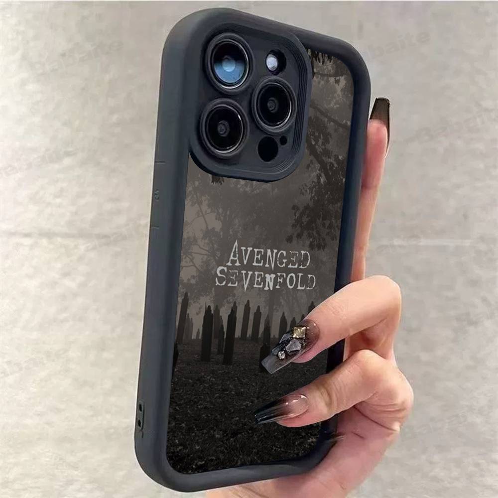 A-Avenged Sevenfold Phone Case for IPhone 17 16 15 14 13 12 11 Pro Max Mini Plus Soft TPU Back Cover