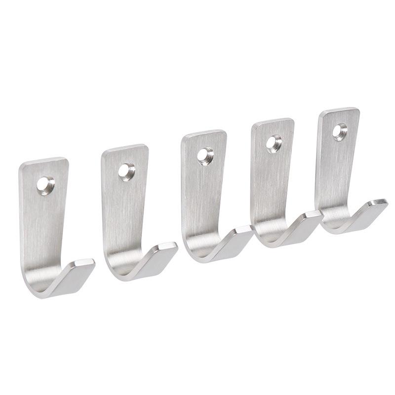 304 Stainless Steel Black Clothes Hook for Bathroom and Kitchen