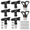 High-Pressure Airless Sprayer Kit: Nozzle, Duckbill Seat, Pipe, Spray Gun Filter, Extension Rod.