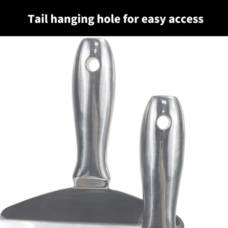 Professional Steel Scraper Tool Ergonomic Handle Putty Scraper  Simple Use for DIY Enthusiasts & Home Improvement Projec