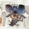 Classic Comics B-Berserk Throw Lightweight 240g Flannel Blanket Soft Skin-friendly for Summer Cooling