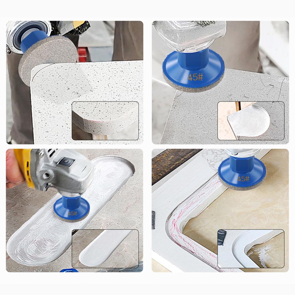 Flat Abrasive Grinding Head 50mm for Polishing Marble and Hard Plastic Optimal for Various Applications and Projects