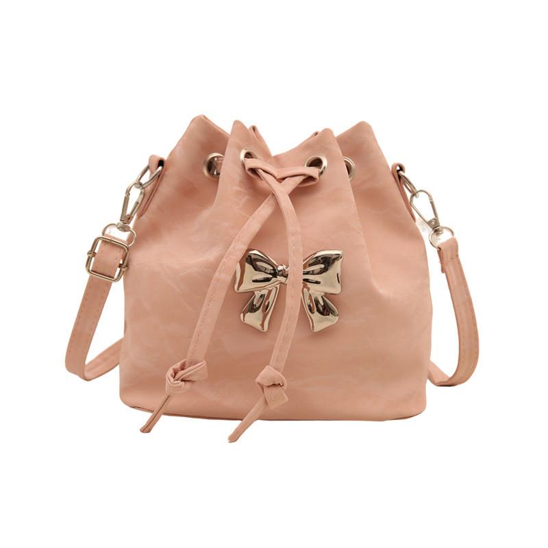 Large Capacity Stylish Shoulder Bag For Women Winter New Design Casual Bucket Bag In Black Silver Khaki Rose Pink Light Pink Blue Green White Colors