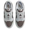 Nike Dunk Anti Slip Wear Resistant Low Top Skateboard Shoes Unisex Brown Gray