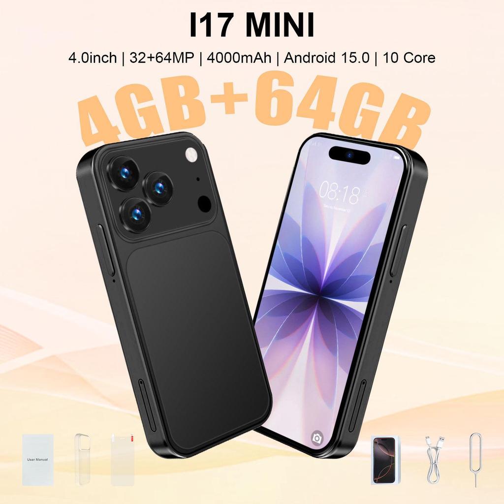 2024 i17 Mini Android Smartphone 4+64GB
