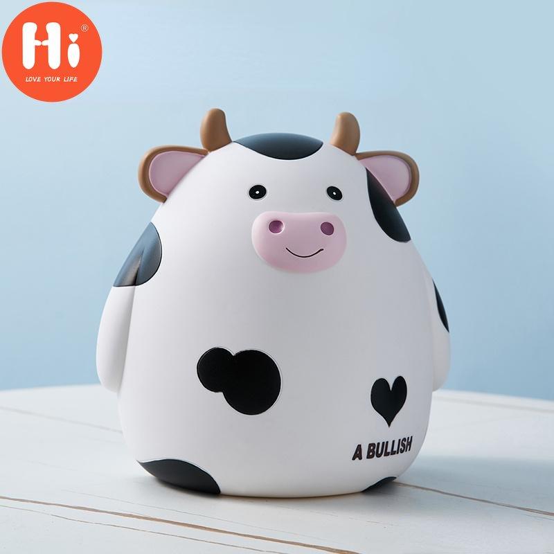 Salvadanaio Infrangibile Grande In Plastica Rosa - Con Tappo Estraibile - Regalo Bambini 3-10 Anni