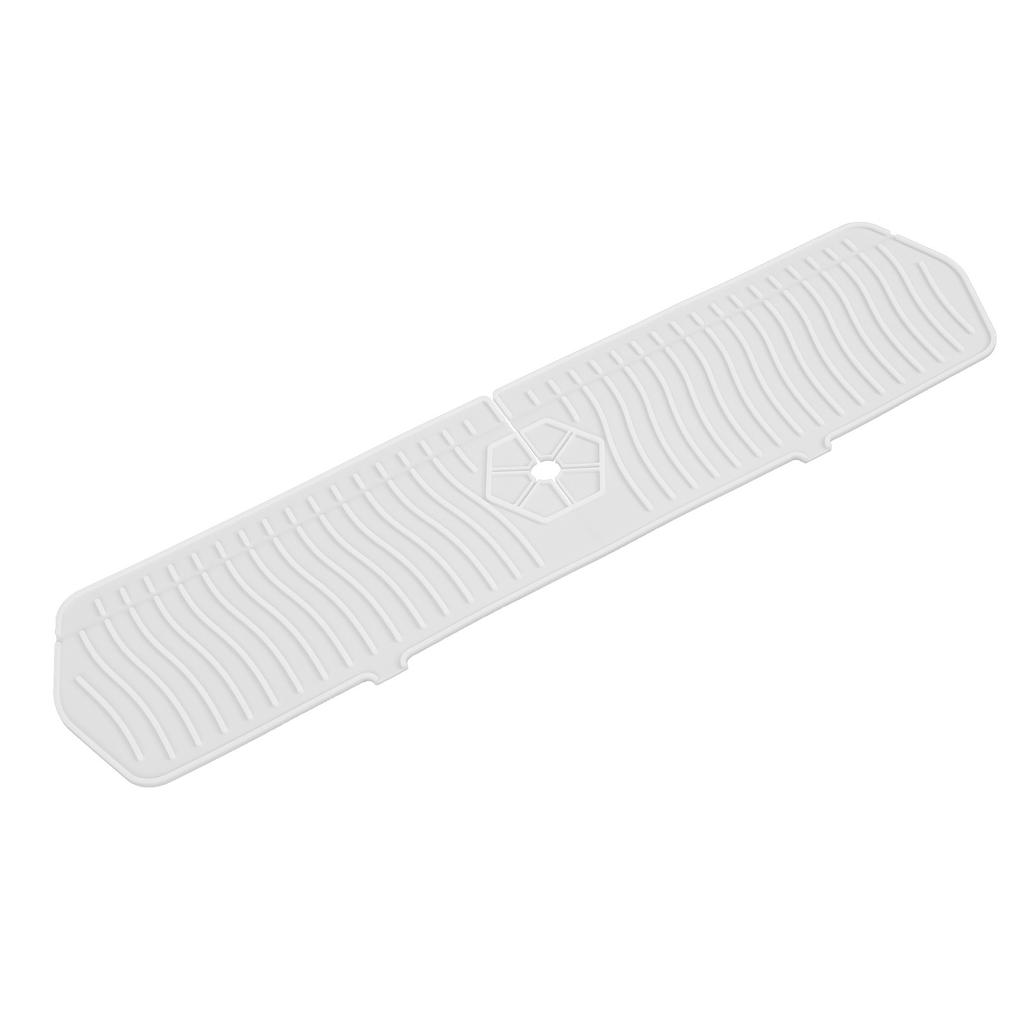 Sink Splash Guard Antislip Versatile Soft Silicone Faucet Handle Water Catcher Pads for Kitchen