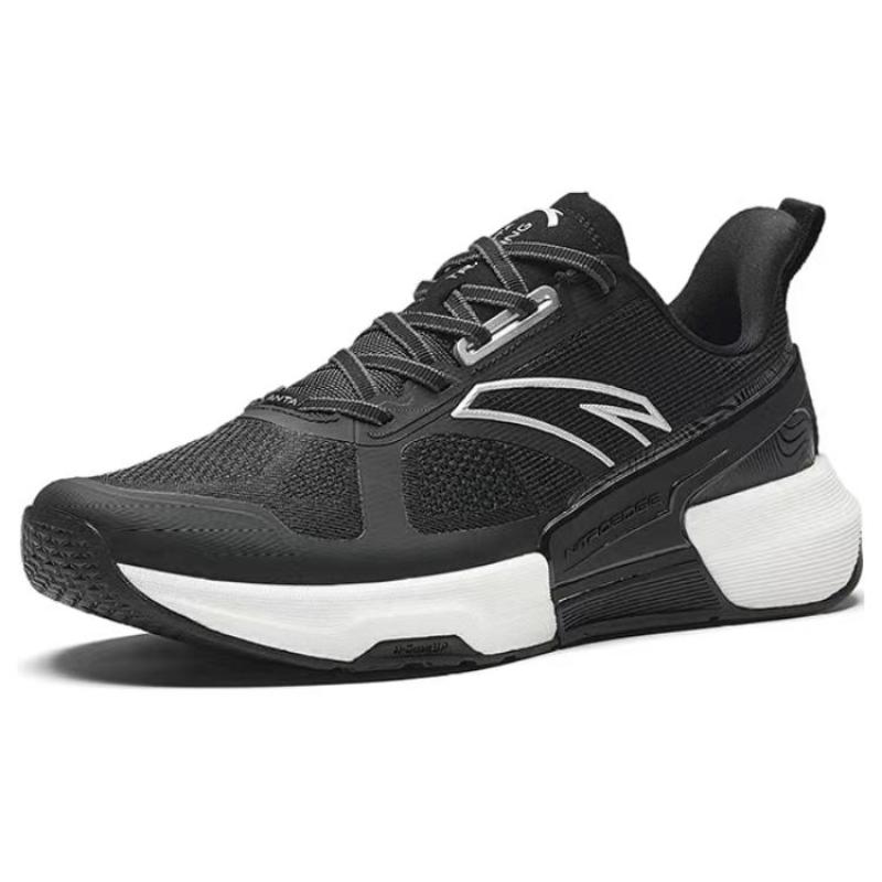 Anta Shock-absorbing And Waterproof Low-Top Training Shoes Men's Black Sneakers 112347782-2