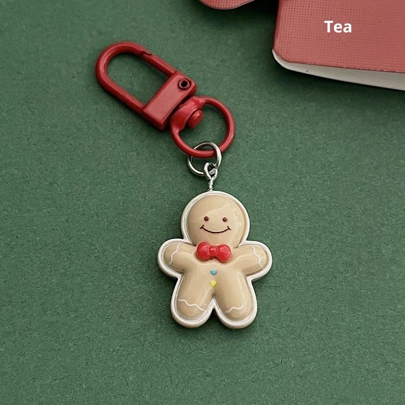 

Мультяшний Різдвяний Дід Мороз Брелок Смола Пряниковий Чоловічок Лось Сніговик Підвіска Шарми Пара Сумка Підвісна Прикраса Різдвяний Подарунок