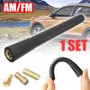 Universal Car Antenna, Small Short Car Aerial, Mini Car Radio Accessories, FM/AM  Pure Copper Antenna Radio