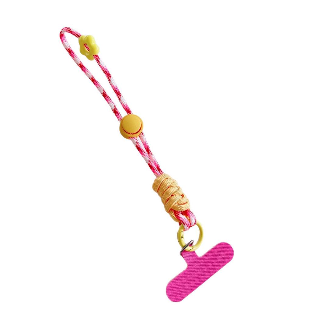 Creative Cartoon Flower Wrist Lanyard - Cute Anti-lost Keychain for Women