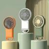 Electric Mini Fan 3 Wind Speed Portable Pocket Fan For Travel Indoor Outdoor Usb Desktop Rechargeable Handheld Fan with Hook
