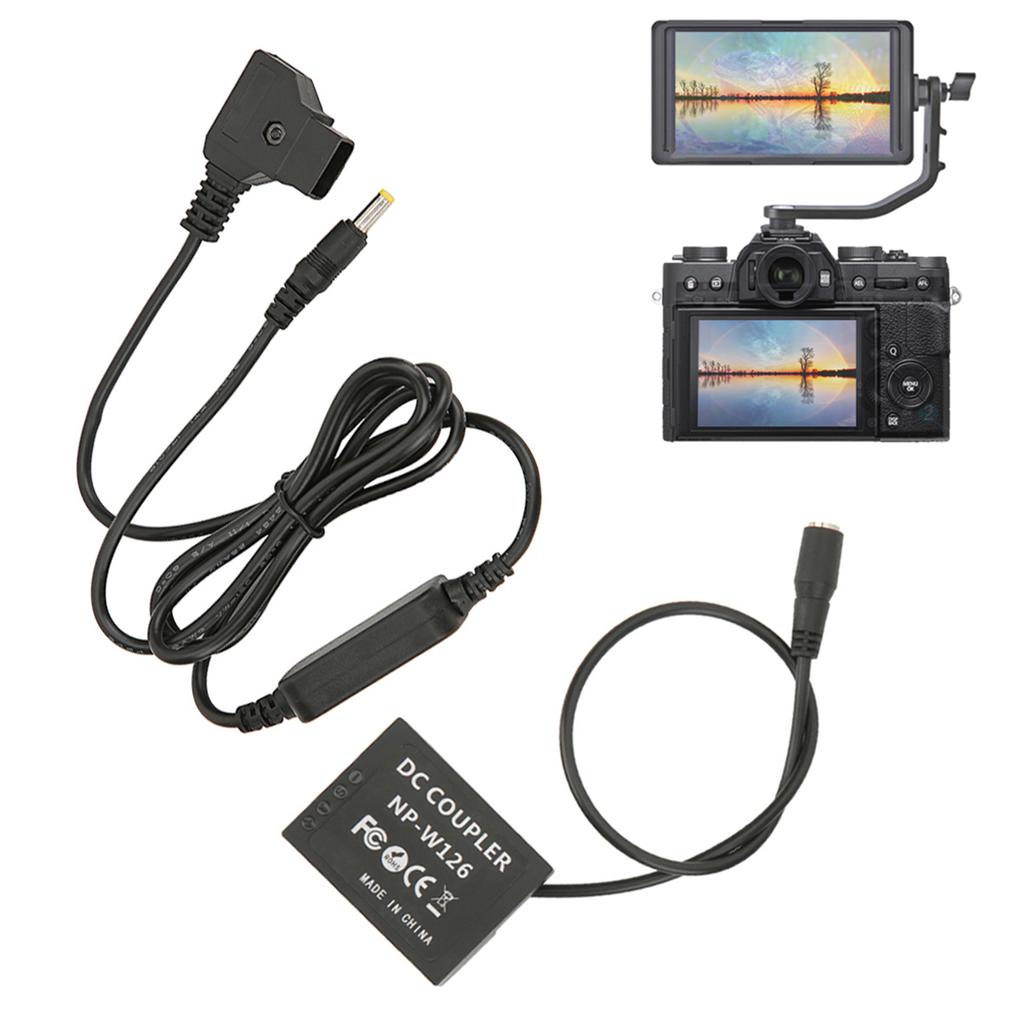 D TAP Interface To NP W126 Full Decoding Dummy Battery Fit for Fuji X T1 X T2 X T3 X T10 X T20 X T30 X Pro1 X Pro2 X