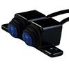Motorbike Accessories Blue Light 2 Control Button Handlebar ON Off Switches Motorcycle Switches Waterproof for Headlight