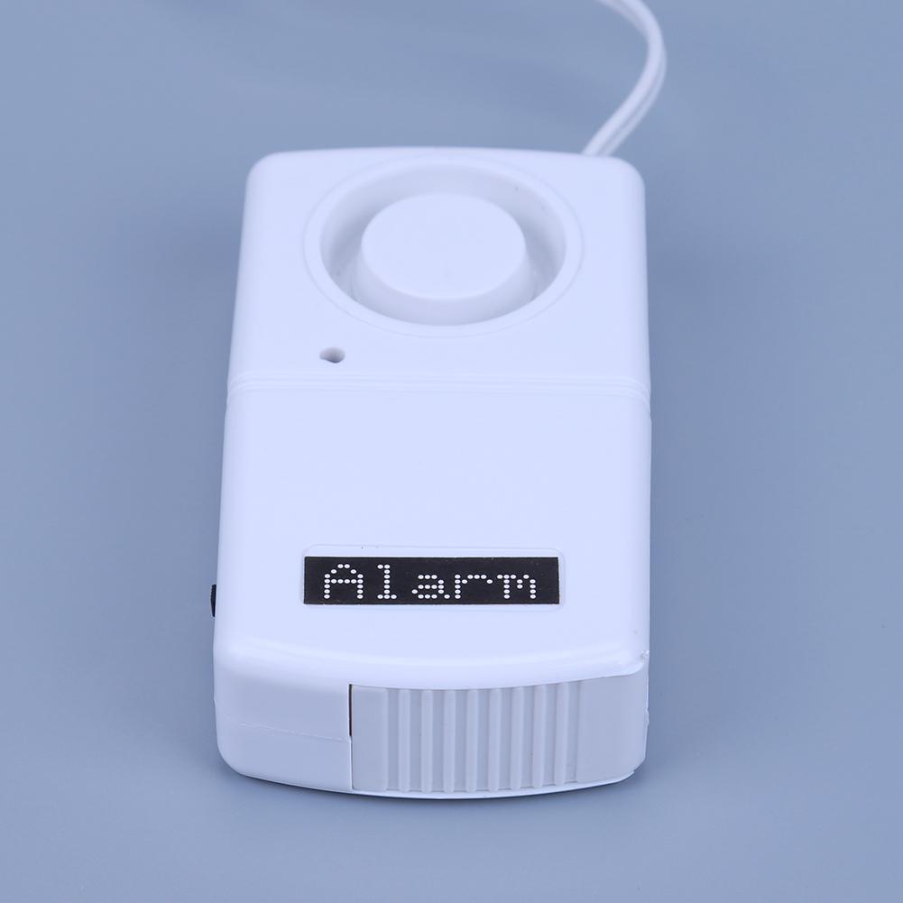 Mini Alarm Sensor Detector Battery Powered Sticky Window Magnetic Alarm System 95Db Loud Voice Easy Installation for Home Office