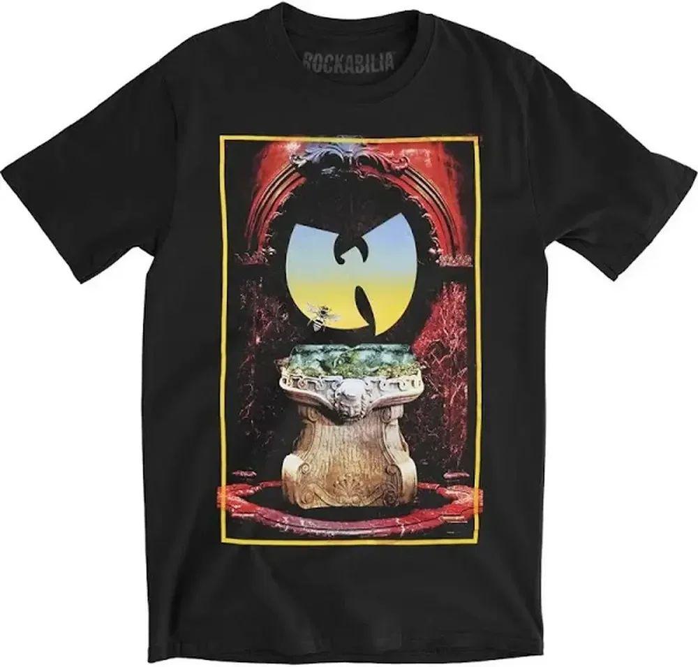 WuTangClan Tees Vintage 90s Rock Punk Tops Hige Street Tops Cotton Tshirts 2026 Print Casual Loose Streetwear Unisex TShirt