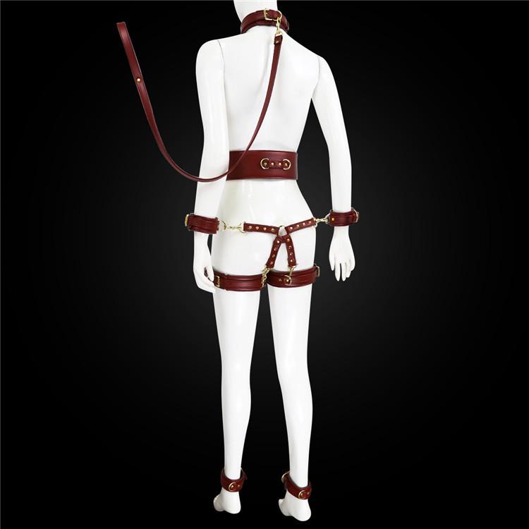 Thigh Ring Restraints: Handcuffs & Belt for Hands & Feet - Bondage Accessories for Pet Owners & BDSM Enthusiasts