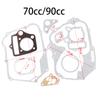 Complete Full Motorcycle 50cc 70cc 90cc 110cc 125cc Engine Gaskets Cylinder Piston Gasket Set for ZongShen Loncin Lifan Kayo ATV
