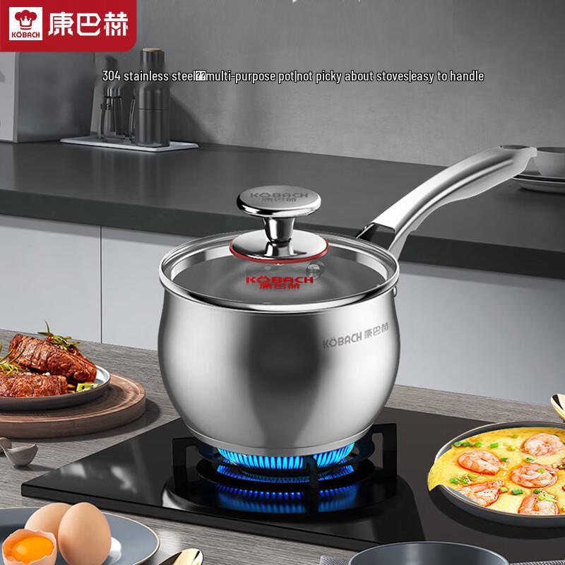 KOBACH Enjoy Series 16cm Stainless Steel Milk Pot