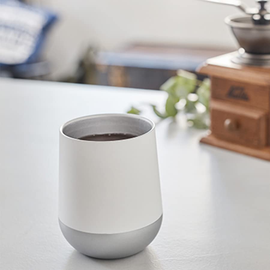 Zalatto Thermo Round Tumbler, 310ml Eco-Friendly Thermos Cup, Mug, Tumbler, Insulates Hot and Cold Drinks, Made of Stainless Steel, Unbreakable,