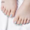 Semi-baked Gel Pedicure Stickers, Manicure Stickers, Waterproof Hand and Foot Wear Nail Stickers, Finished Nail Stickers