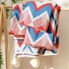 Navajo Dicker Strick Boho Sofa Teppich - Home Office Nickerchen Teppich Sofadecke Decke