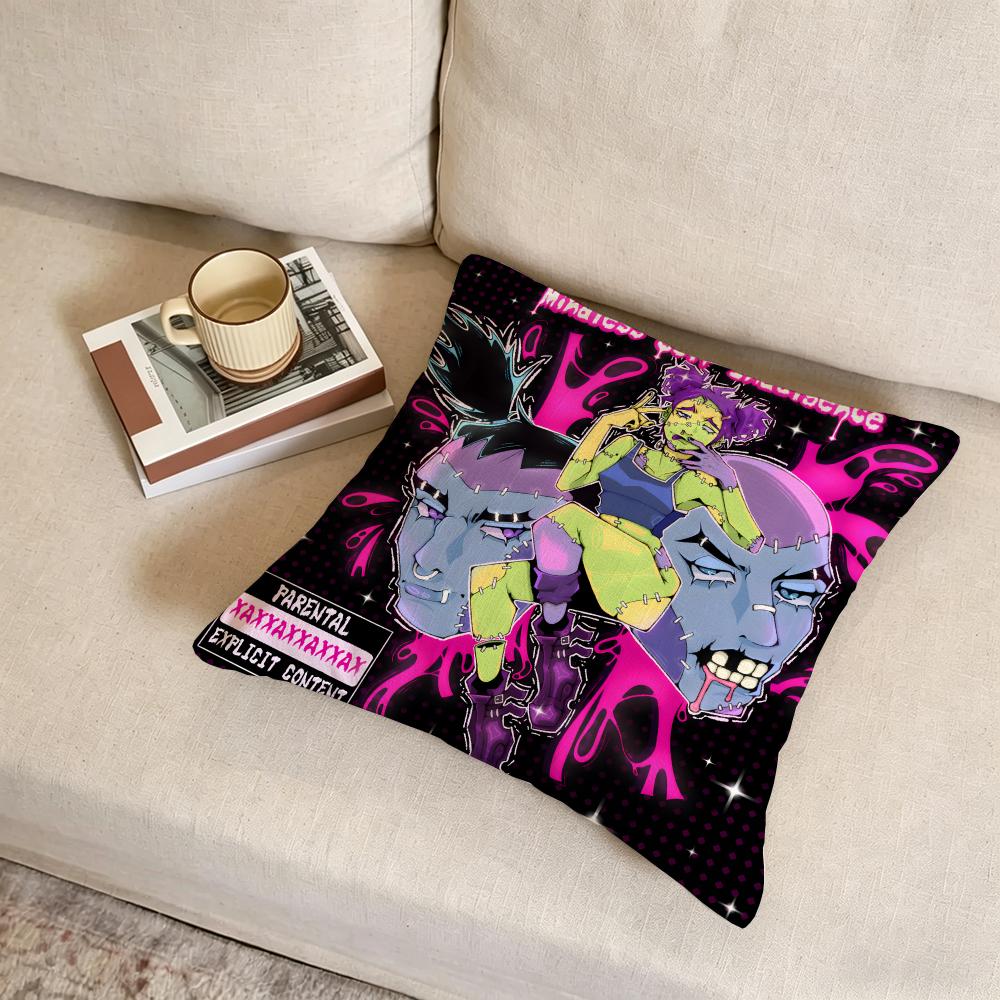 M-Mindless Self Indulgences Band Cushion Cover Fabric Soft Furnishing,Pillowcase, Cushion Cover, Sofa Pillow, Home Decoration
