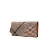 Daks Brown Check Pattern Long Wallet Tassel Dcwa3e322w2