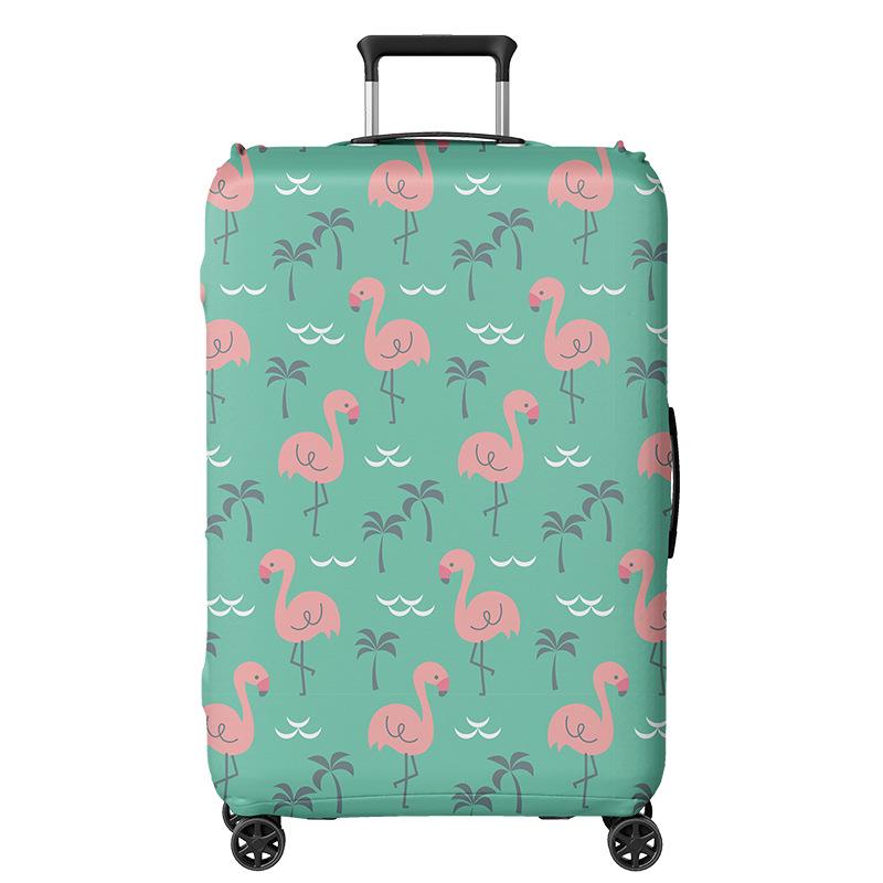 Přizpůsobitelný zesílený kožený cestovní kufr Obal proti prachu