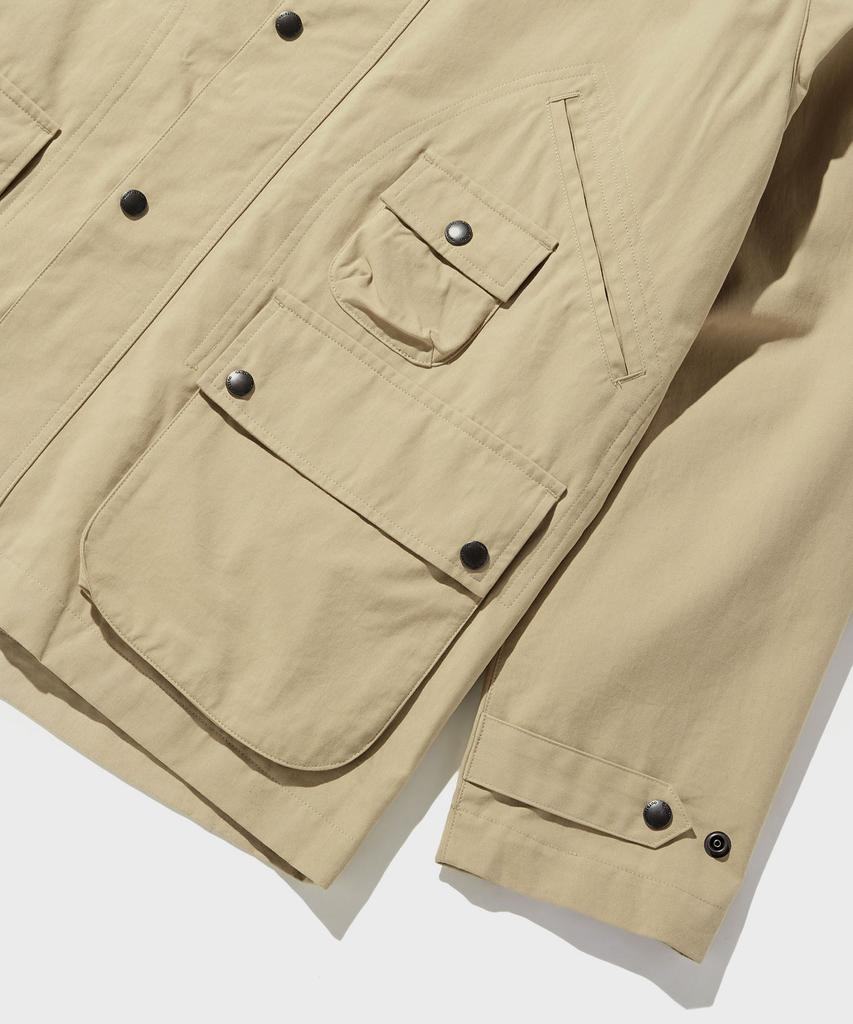 Outstanding Corduroy Collar Hunting Jacket_Beige