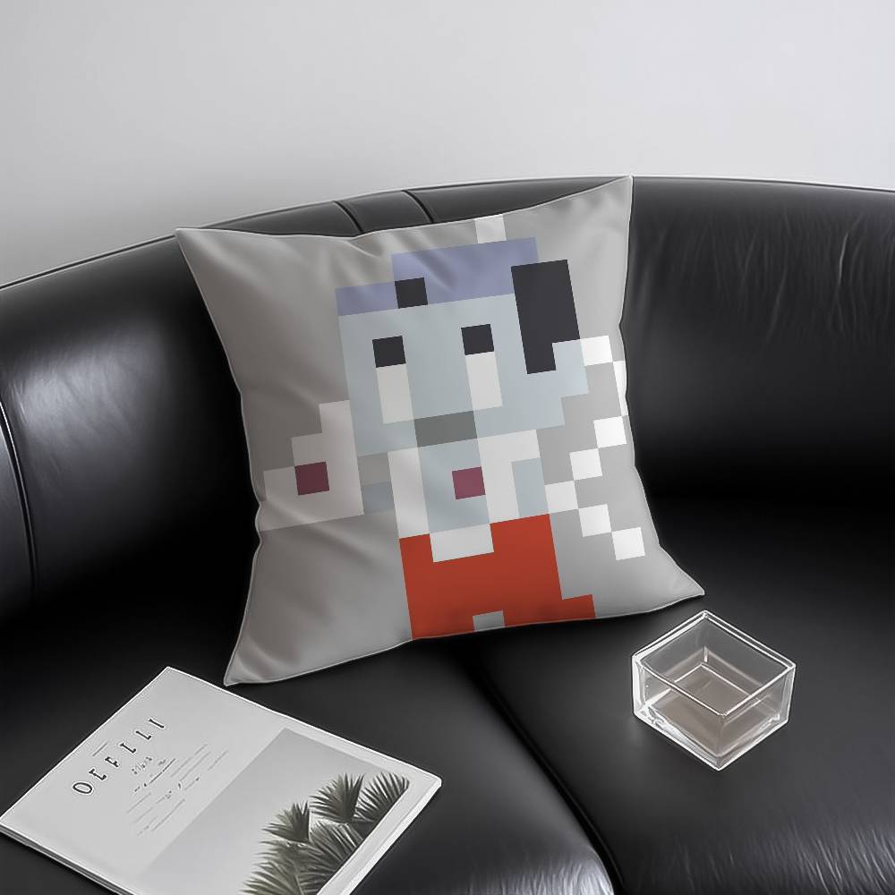 

Anime A-Ace Attorney Pillow Case Anti-dustmite Invisible Zipper Sofa Bed 12x12Inch