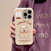 Phone Case for iPhone 11 13 XR XS Max Case iPhone 12 14 15 16 Pro Max 12 Pro 15 Plus Leather Painted Waterproof Drop-proof and Wear-resistant Cartoon