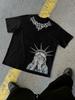 2026 Summer Bestselling Unisexs Pure Cotton Tshirt Street Casual Fashion Comfortable Soft and Breathable Simple Angel Print
