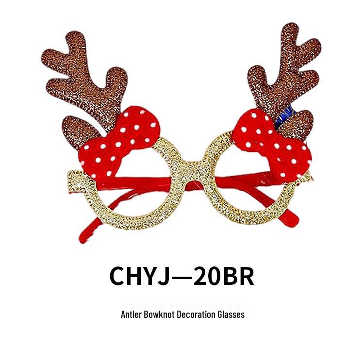 Festive Christmas Eyeglass Frames for Adults & Kids - Creative Holiday Party Accessories & Gifts